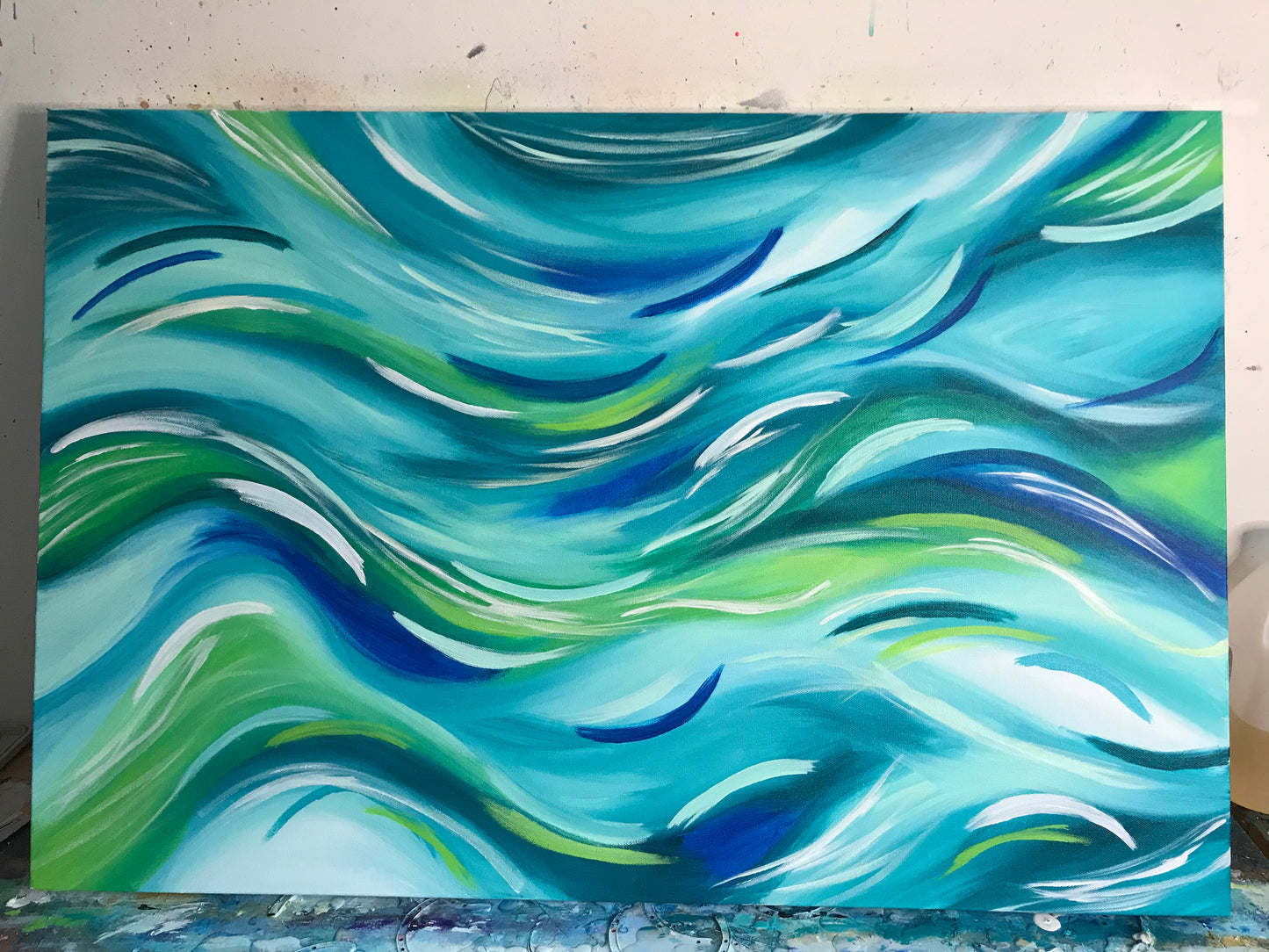 Transitions- Abstract Painting