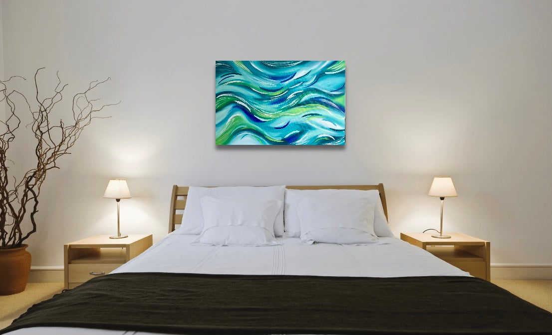 Transitions- Abstract Painting