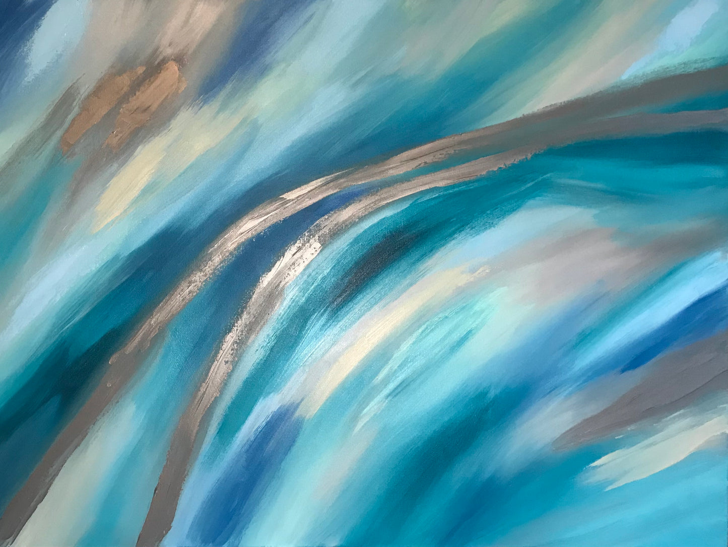 Finding Balance - Original Abstract Painting