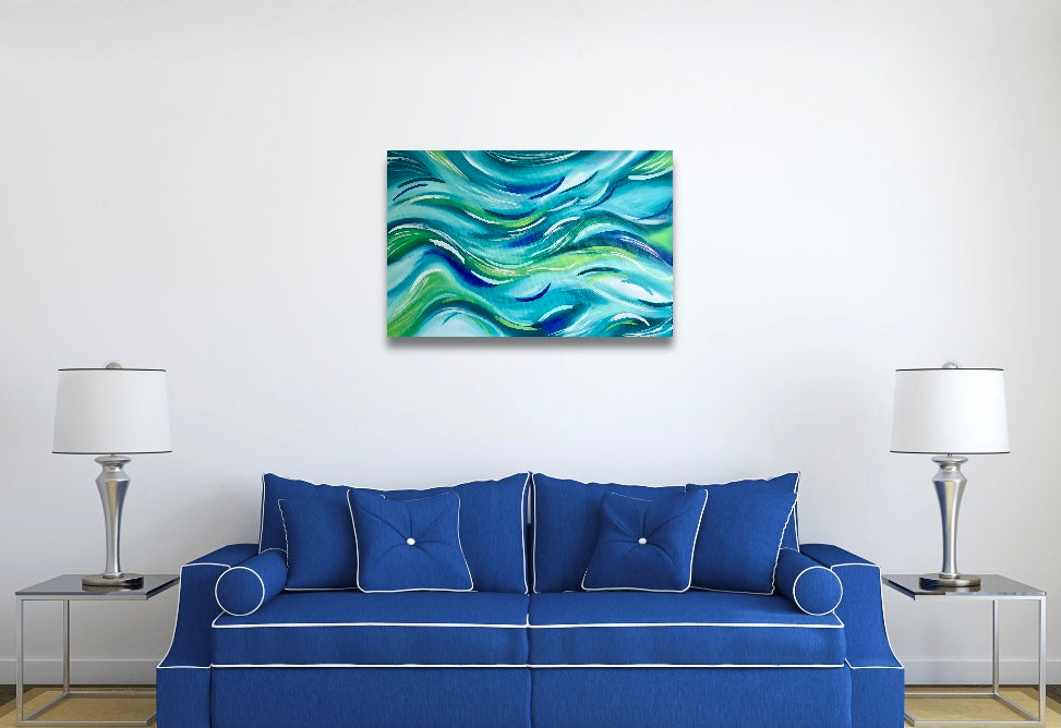 Transitions- Abstract Painting
