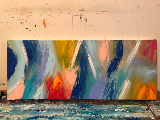 Fireworks- Original Abstract Painting
