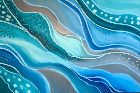 Divide - Original Abstract Painting