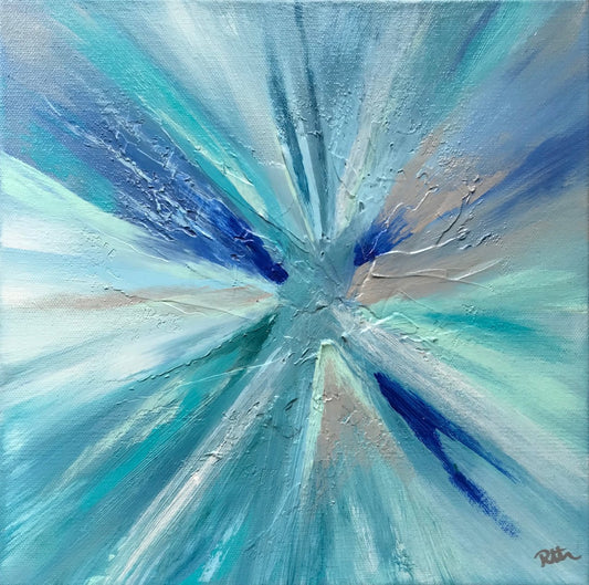 Electric - abstract painting