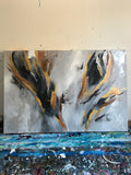 Spark- Original Abstract Painting
