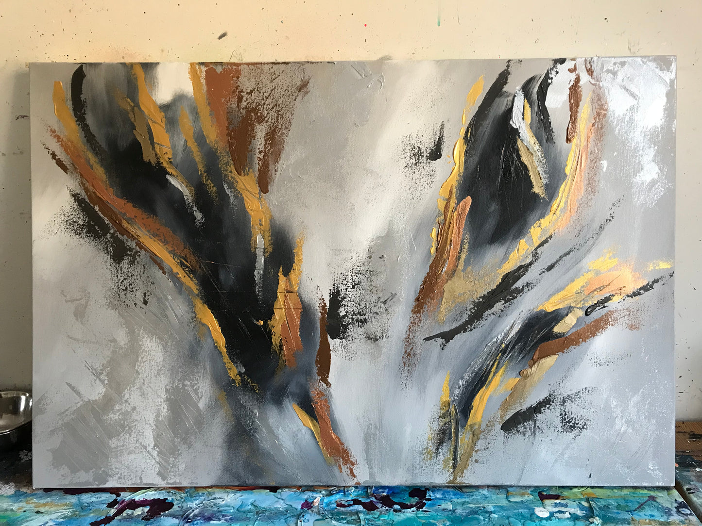 Spark- Original Abstract Painting