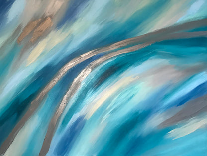 Finding Balance - Original Abstract Painting