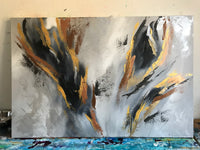 Spark- Original Abstract Painting