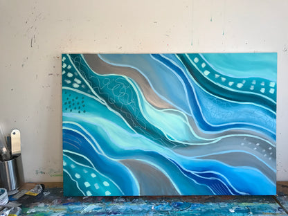 Divide - Original Abstract Painting